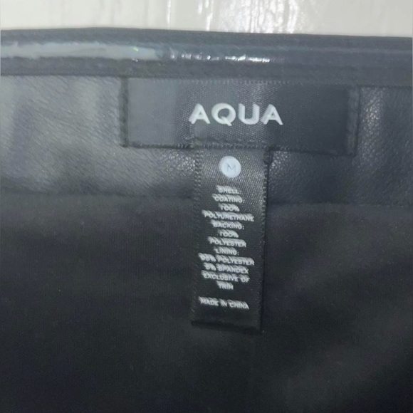 Leather Black Strapless Dress - Picture 7 of 7